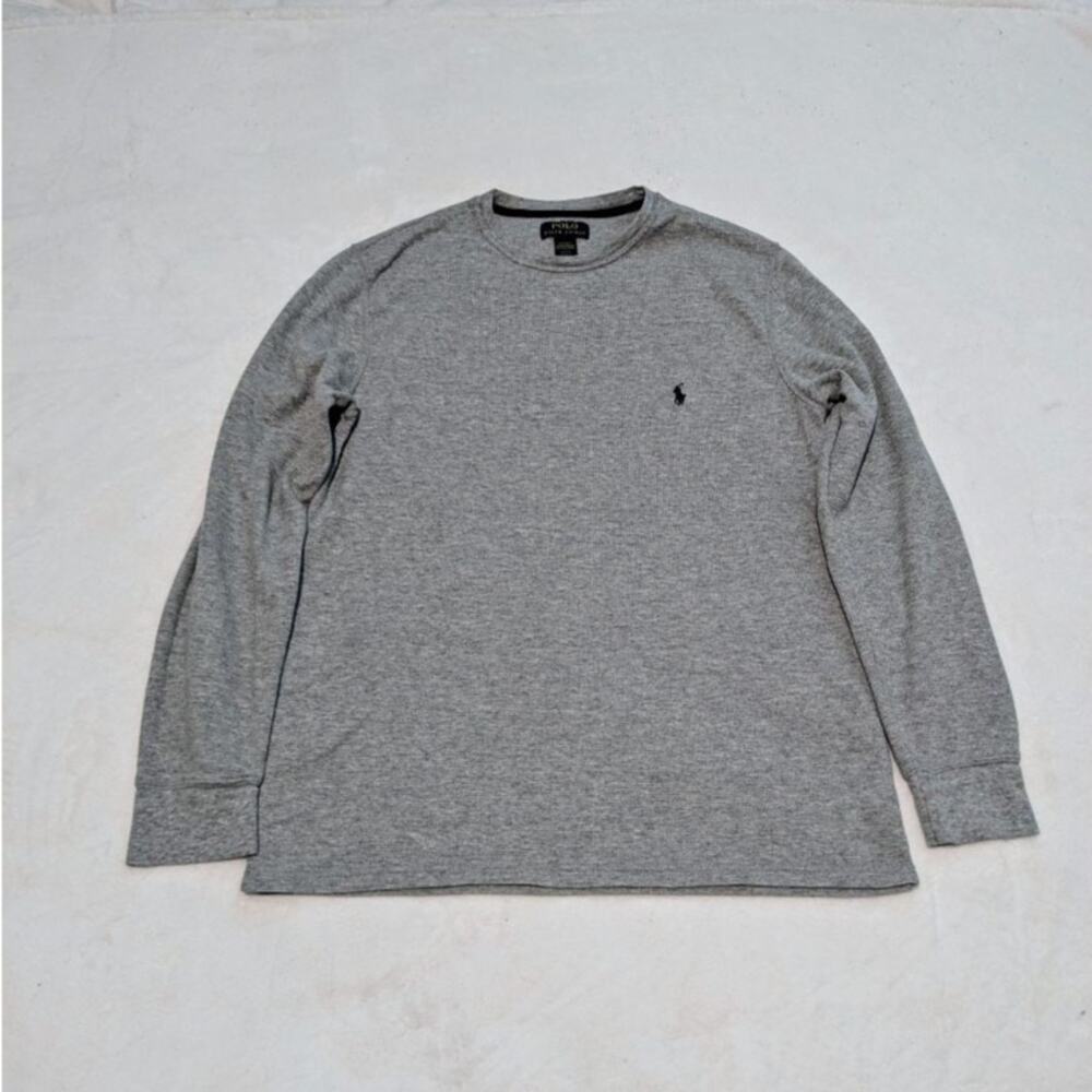 Polo Ralph Lauren Men's Grey Long Sleeve Size L